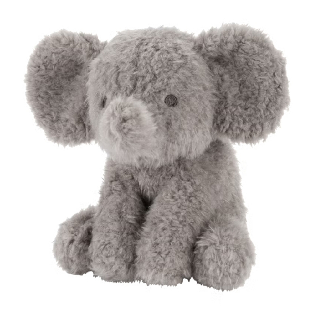 Cater's Adorable Gray Plush Elephant
